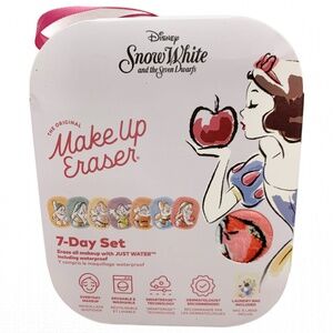 Original MakeUp Eraser Disney Snow White The Seven Dwarfs 7 Day Laundry Bag NWB